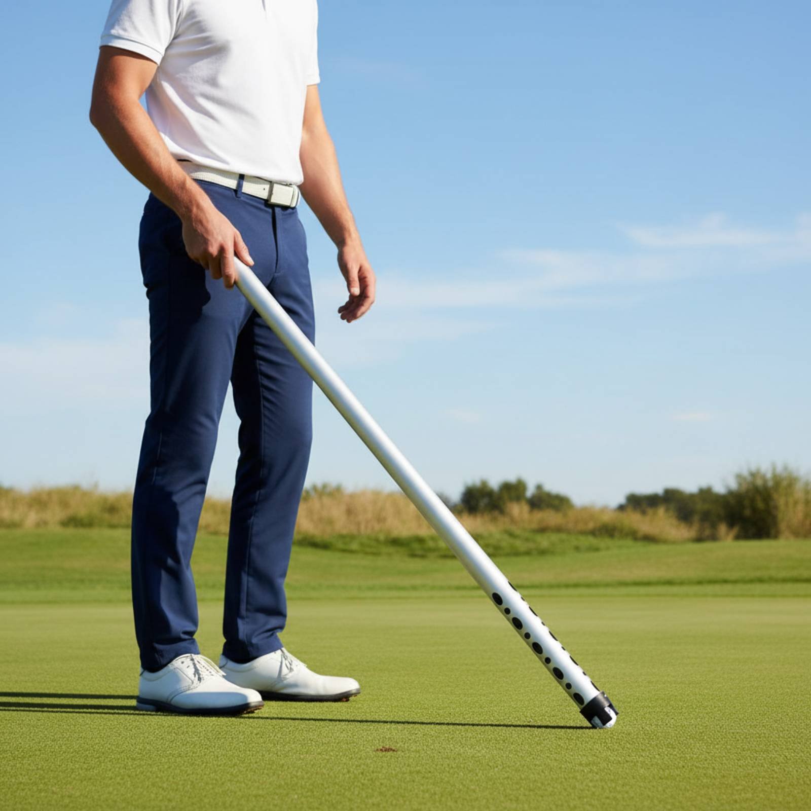 Golf Equipment Youtube - Golfball-Greifer aus Aluminiumlegierung, Golfball-Picker mit Oberrohr,
