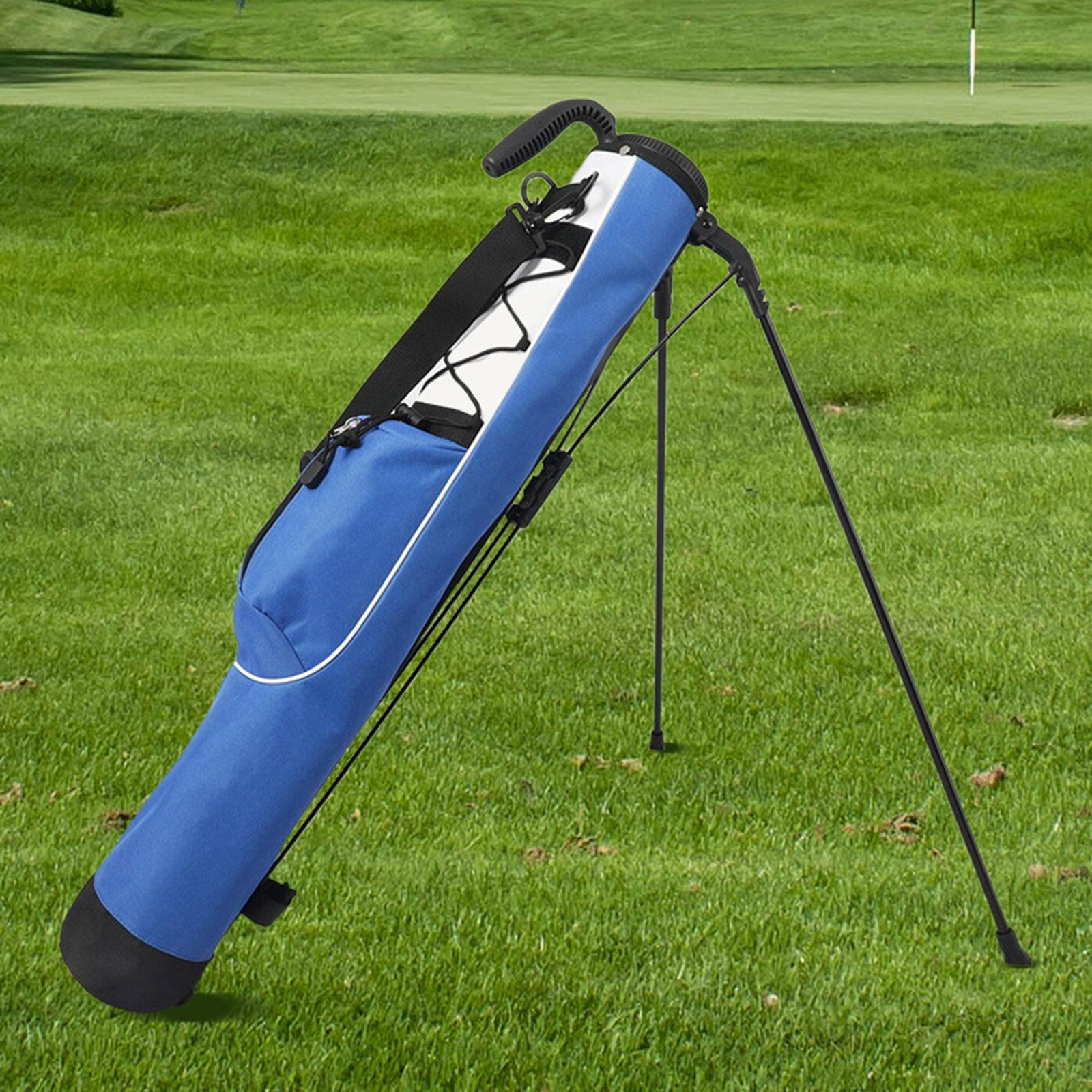 Golf Equipment Youtube - Golfausrüstungs-Organizer, leichter Standbag, Tragetasche, Reisezubehör für